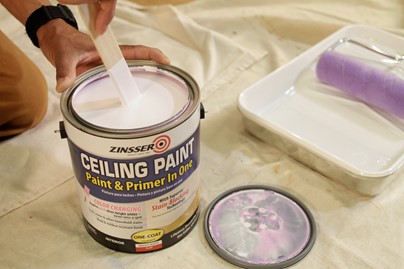 Zinsser ceiling paint