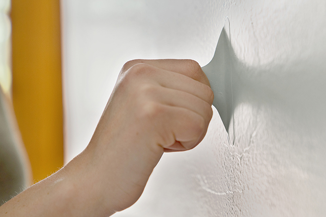 wait for patch to fully dry