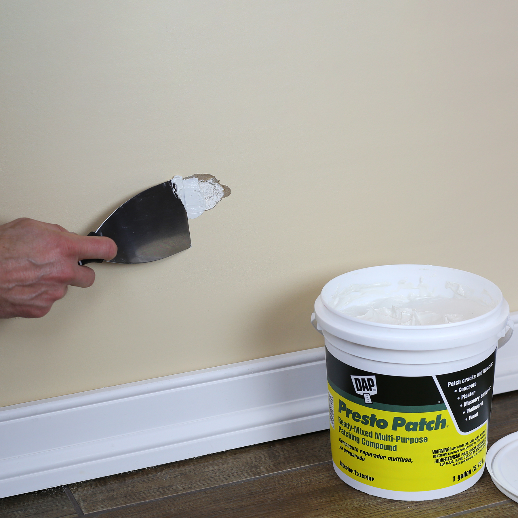 HALF TIME One-Step Filler and Glazing Putty 1/2 Gallon